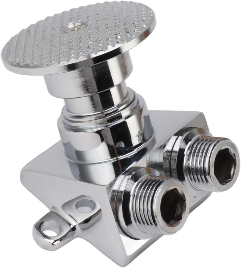 Topyond Touchless Copper Foot Pedal Water Valve Set for Basin Tap - Hands-Less and Hygienic Foot Operated Faucet for Bathroom and Outdoor - Image 1